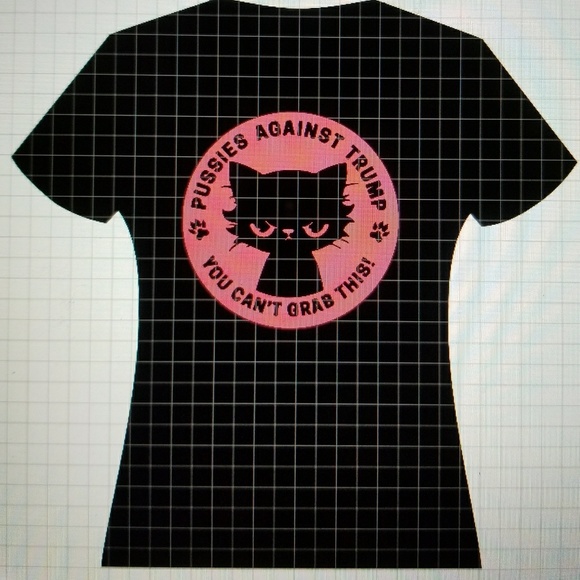 Anti Trump One of a Kind Printed Tee Shirts - Picture 3 of 5